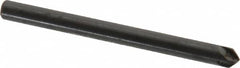 Hertel - 1/8" Head Diam, 1/8" Shank Diam, 4 Flute 90° High Speed Steel Countersink - Exact Tool & Supply
