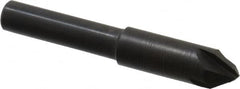 Hertel - 5/16" Head Diam, 1/4" Shank Diam, 4 Flute 60° High Speed Steel Countersink - Exact Tool & Supply