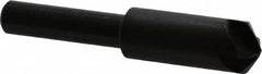 Hertel - 3/8" Head Diam, 1/4" Shank Diam, 4 Flute 110° High Speed Steel Countersink - Exact Tool & Supply