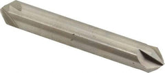 Hertel - 3/8" Head Diam, 3/8" Shank Diam, 4 Flute 82° High Speed Steel Countersink - 2-1/2" OAL, Straight Shank - Exact Tool & Supply
