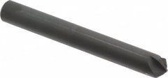 Hertel - 1/4" Head Diam, 1/4" Shank Diam, 4 Flute 100° High Speed Steel Countersink - Exact Tool & Supply