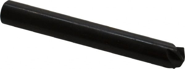 Hertel - 1/4" Head Diam, 1/4" Shank Diam, 4 Flute 120° High Speed Steel Countersink - Exact Tool & Supply