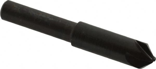 Hertel - 5/16" Head Diam, 1/4" Shank Diam, 4 Flute 82° High Speed Steel Countersink - Exact Tool & Supply