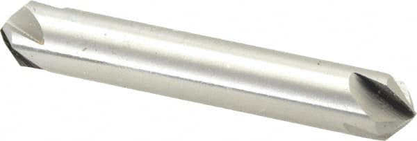 Hertel - 3/8" Head Diam, 3/8" Shank Diam, 4 Flute 90° High Speed Steel Countersink - Exact Tool & Supply