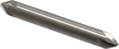 Hertel - 5/16" Head Diam, 5/16" Shank Diam, 4 Flute 60° High Speed Steel Countersink - 2-1/8" OAL, Straight Shank - Exact Tool & Supply