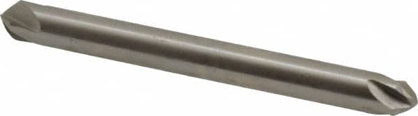 Hertel - 3/16" Head Diam, 3/16" Shank Diam, 4 Flute 82° High Speed Steel Countersink - Exact Tool & Supply
