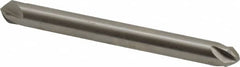 Hertel - 3/16" Head Diam, 3/16" Shank Diam, 4 Flute 82° High Speed Steel Countersink - Exact Tool & Supply