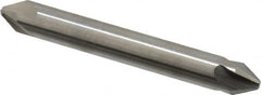 Hertel - 1/4" Head Diam, 5/16" Shank Diam, 4 Flute 60° High Speed Steel Countersink - Exact Tool & Supply