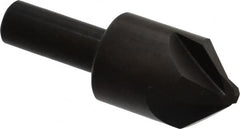 Hertel - 1" Head Diam, 1/2" Shank Diam, 4 Flute 82° High Speed Steel Countersink - Exact Tool & Supply