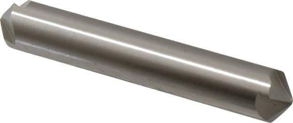 Hertel - 1/2" Head Diam, 1/2" Shank Diam, 4 Flute 110° High Speed Steel Countersink - 3" OAL, Straight Shank - Exact Tool & Supply