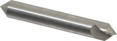 Hertel - 3/8" Head Diam, 3/8" Shank Diam, 1 Flute 82° High Speed Steel Countersink - Exact Tool & Supply