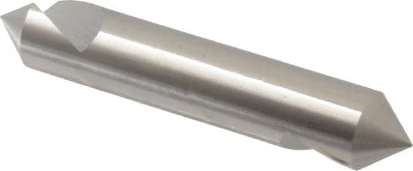 Hertel - 5/8" Head Diam, 5/8" Shank Diam, 1 Flute 82° High Speed Steel Countersink - Exact Tool & Supply