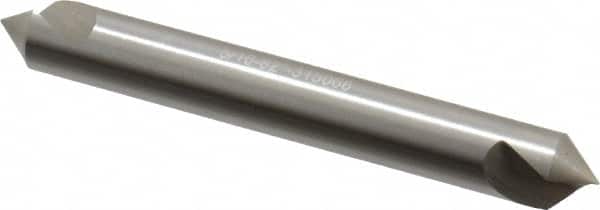 Hertel - 5/16" Head Diam, 5/16" Shank Diam, 1 Flute 82° High Speed Steel Countersink - Exact Tool & Supply
