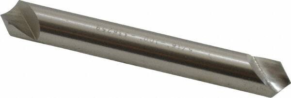 Hertel - 5/16" Head Diam, 5/16" Shank Diam, 1 Flute 100° High Speed Steel Countersink - Exact Tool & Supply