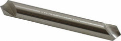 Hertel - 5/16" Head Diam, 5/16" Shank Diam, 1 Flute 100° High Speed Steel Countersink - Exact Tool & Supply