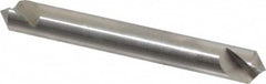 Hertel - 1/4" Head Diam, 1/4" Shank Diam, 1 Flute 100° High Speed Steel Countersink - Exact Tool & Supply