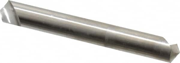 Hertel - 5/16" Head Diam, 5/16" Shank Diam, 1 Flute 120° High Speed Steel Countersink - Exact Tool & Supply