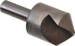 Hertel - 1-1/4" Head Diam, 1/2" Shank Diam, 1 Flute 100° High Speed Steel Countersink - Exact Tool & Supply