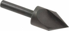 Hertel - 5/8" Head Diam, 1/4" Shank Diam, 1 Flute 60° High Speed Steel Countersink - Exact Tool & Supply