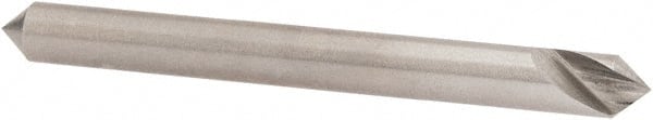Hertel - 3/16" Head Diam, 3/16" Shank Diam, 1 Flute 82° High Speed Steel Countersink - Exact Tool & Supply