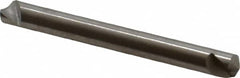 Hertel - 3/16" Head Diam, 3/16" Shank Diam, 1 Flute 120° High Speed Steel Countersink - Exact Tool & Supply