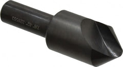 Hertel - 7/8" Head Diam, 1/2" Shank Diam, 1 Flute 82° High Speed Steel Countersink - Exact Tool & Supply