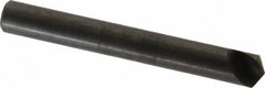 Hertel - 1/4" Head Diam, 1/4" Shank Diam, 1 Flute 120° High Speed Steel Countersink - Exact Tool & Supply