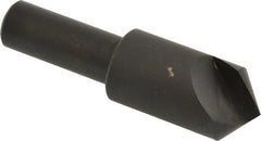 Hertel - 3/4" Head Diam, 1/2" Shank Diam, 1 Flute 100° High Speed Steel Countersink - Exact Tool & Supply