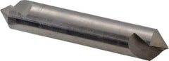 Hertel - 5/8" Head Diam, 5/8" Shank Diam, 1 Flute 90° High Speed Steel Countersink - 3-1/4" OAL, Straight Shank - Exact Tool & Supply