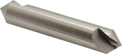 Hertel - 3/4" Head Diam, 3/4" Shank Diam, 1 Flute 90° High Speed Steel Countersink - 3-1/2" OAL, Straight Shank - Exact Tool & Supply