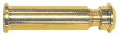 Value Collection - Brass Coated Zinc, 160° Door Viewer - Style II - Exact Tool & Supply