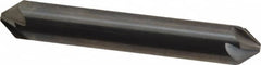 Hertel - 3/8" Head Diam, 3/8" Shank Diam, 6 Flute 82° Solid Carbide Countersink - Exact Tool & Supply