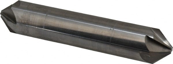Hertel - 3/4" Head Diam, 3/4" Shank Diam, 6 Flute 82° Solid Carbide Countersink - Exact Tool & Supply