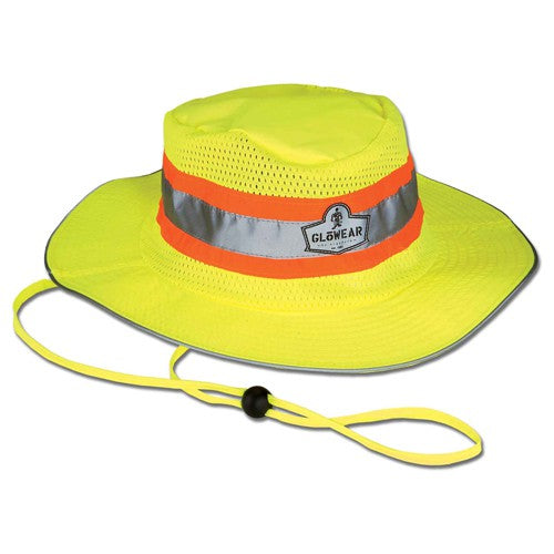 8935 S/M Lime Hi-Vis Ranger Hat - Exact Tool & Supply