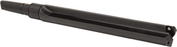 Allied Machine and Engineering - Series 5, 2-1/2 to 3-1/2" Diam, 5MT Taper Shank, Straight Flute Spade Drill - 18-1/4" Max Depth, 22-13/16" Body Length, 28-7/16" OAL, Extended Length, Through Coolant - Exact Tool & Supply