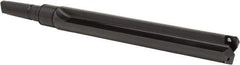 Allied Machine and Engineering - Series 5, 2-1/2 to 3-1/2" Diam, 5MT Taper Shank, Straight Flute Spade Drill - 18-1/4" Max Depth, 22-13/16" Body Length, 28-7/16" OAL, Extended Length, Through Coolant - Exact Tool & Supply