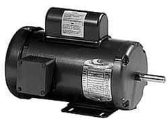 Baldor - 7-1/2 Max hp, 1,725 Max RPM, Electric AC DC Motor - 230 V Input, Single Phase, 215T Frame - Exact Tool & Supply