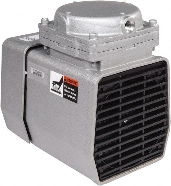 Gast - Diaphragm-Type Vacuum Pumps Horsepower: 1/8 Cubic Feet per Minute: 1.60 - Exact Tool & Supply
