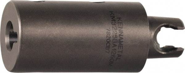 Kennametal - 12mm Bore Diam, 32mm Body Diam x 60mm Body Length, Boring Bar Holder & Adapter - 52mm Bore Depth, Internal & External Coolant - Exact Tool & Supply