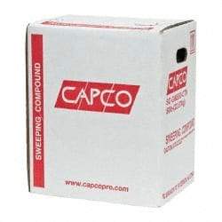 PRO-SOURCE - 50 Lbs. Green Abrasive Sweeping Compound Floor - Use on Asphalt, Linoleum and Tile - Exact Tool & Supply