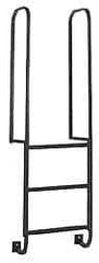 PW Platforms - 10 Step Ladder - Dock Ladder, 300 Lb Capacity - Exact Tool & Supply