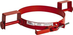 Made in USA - 1,000 Lb Load Capacity, 30 Gal Forklift Drum Caddy - 18-1/2" Diam, For 30 Gal Drums - Exact Tool & Supply