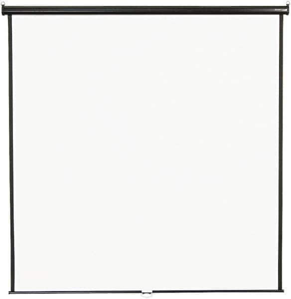 Quartet - Projection Screens Mount Type: Wall or Ceiling Width (Inch): 84 - Exact Tool & Supply