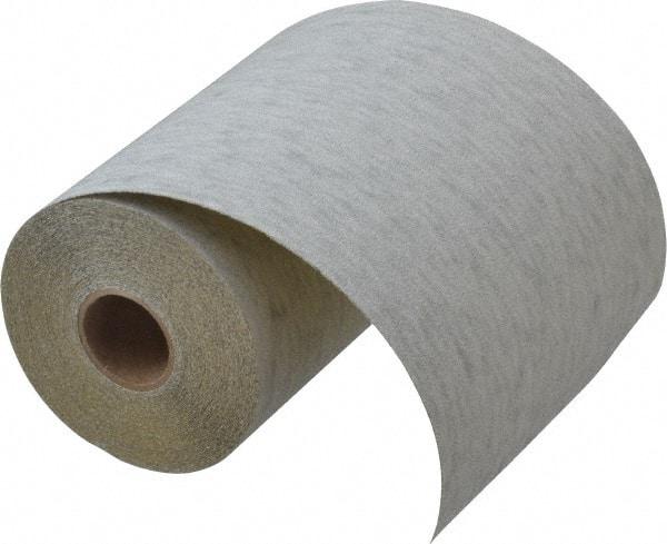 3M - 100 Grit, Silicon Carbide Adhesive Backed Sanding Sheets - Sandpaper Roll, 4-1/2" x 10 Yds., Fine Grade, A Weighted Backing - Exact Tool & Supply