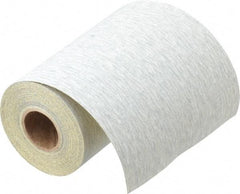 3M - 180 Grit, Silicon Carbide Adhesive Backed Sanding Sheets - Sandpaper Roll, 4-1/2" x 10 Yds., Very Fine Grade, A Weighted Backing - Exact Tool & Supply