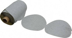 3M - 5" Diam, 280 Grit Silicon Carbide Adhesive PSA Disc - Very Fine Grade, Gray, A Weighted Backing, Flexible, Use with Random Orbital Sanders - Exact Tool & Supply