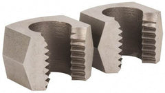 Cle-Line - M20x2.50, Collet #5, Two Piece Adjustable Die - Carbon Steel - Exact Tool & Supply