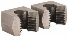 Cle-Line - M16x2.00, Collet #5, Two Piece Adjustable Die - Carbon Steel - Exact Tool & Supply