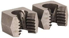 Cle-Line - M12x1.75, Collet #5, Two Piece Adjustable Die - Carbon Steel - Exact Tool & Supply