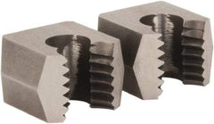 Cle-Line - 7/16-14, Collet #1 and 5, Two Piece Adjustable Die - Carbon Steel - Exact Tool & Supply